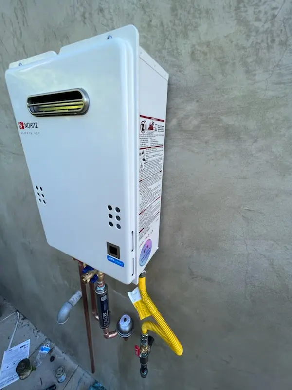 Tankless water heater installation for Cheviot homes